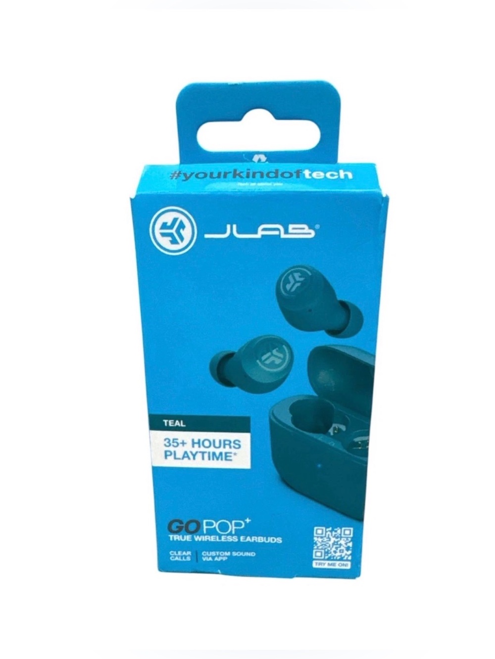 JLab Go Pop+ True Wireless Earbuds - Teal